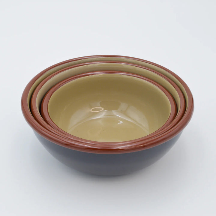 Enamel Bowls Set of 3 Buoy