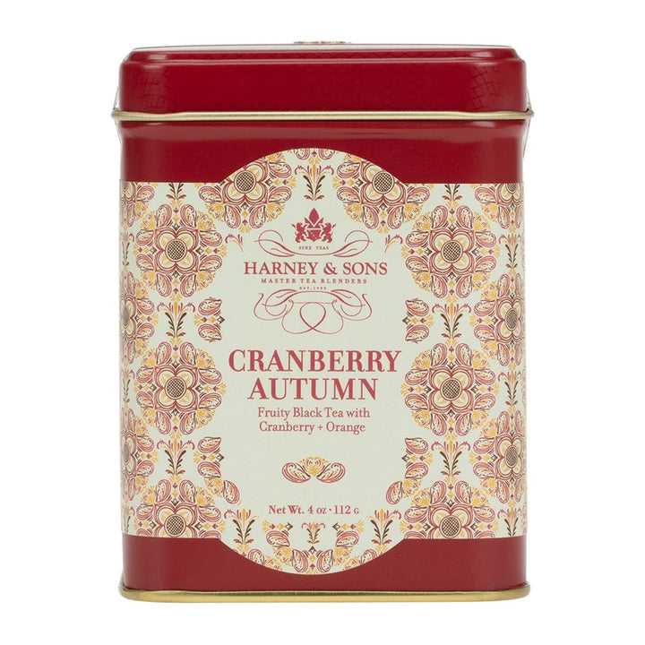 Cranberry Autumn Tea Tin 20 Sachets Per Tin