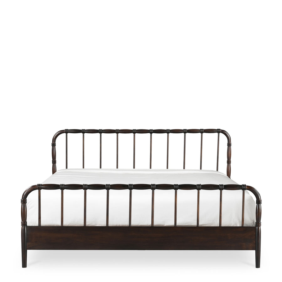 Vanessa Queen Bed in Acacia Wood