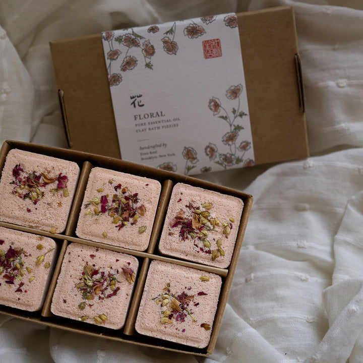 Floral Bath Fizzy Set