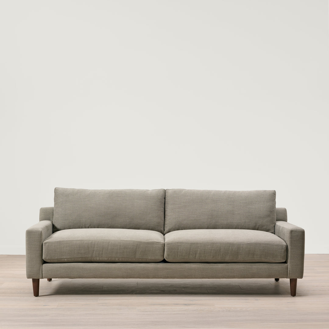 Alder Sofa in Performance Fabric Stone Greige Younger & Co (90")