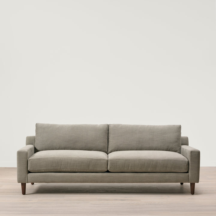 Alder Sofa in Performance Fabric Stone Greige Younger & Co (90")