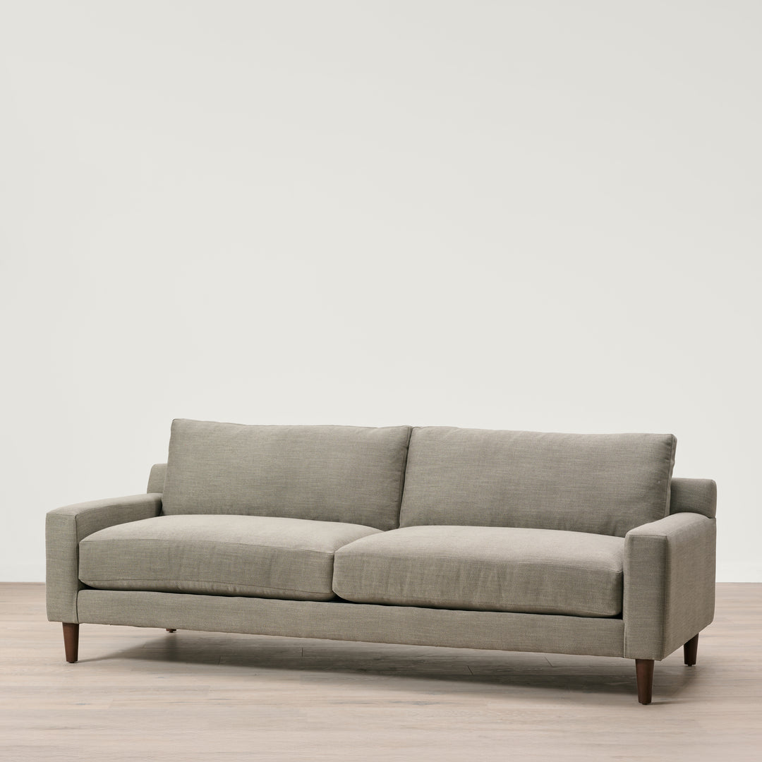 Alder Sofa in Performance Fabric Stone Greige Younger & Co (90")