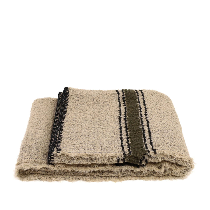 Riverton Throw in Natural & Khaki