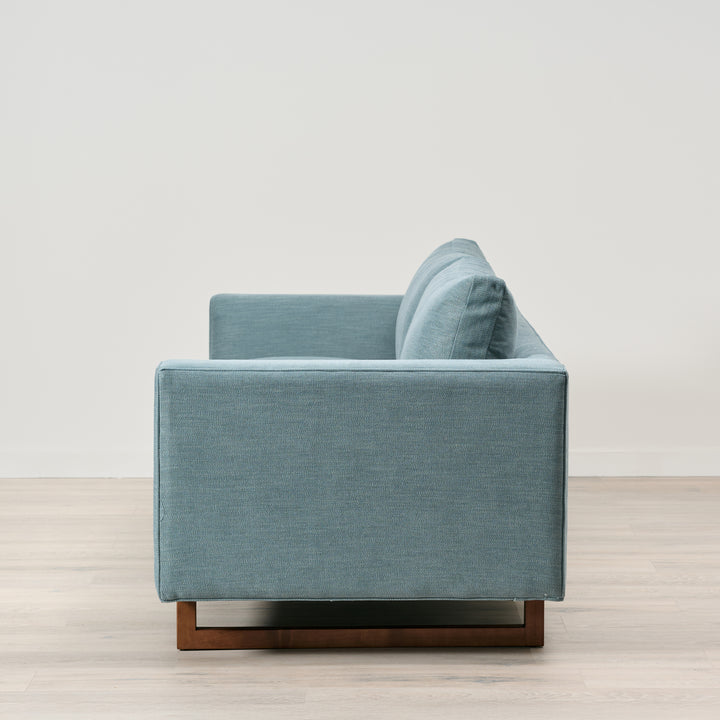 Beam Sofa in Performance Fabric Slate Blue by Younger & Co (90")