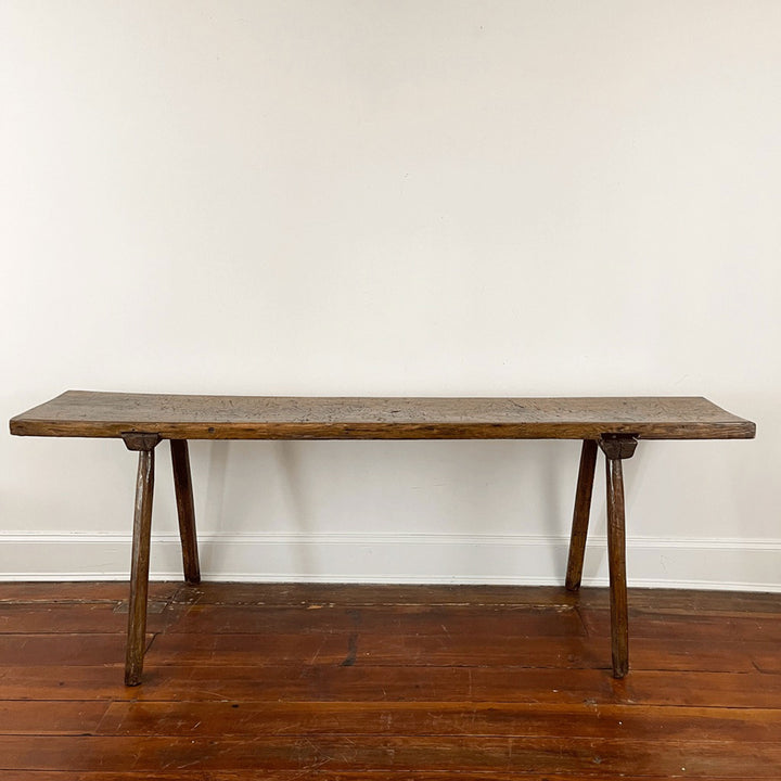 Antique 18th Century French Butcher Table With a Simple Construction