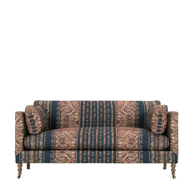 Monique Sofa in a Printed Reproduction of a Vintage Indonesian Ikat Fabric (71")