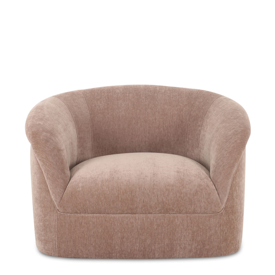 Taylour Lounge Chair in Blush