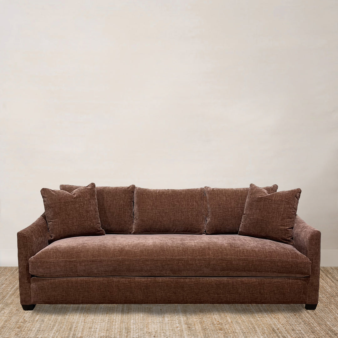 Everleigh Sofa in Warm Brick (89")