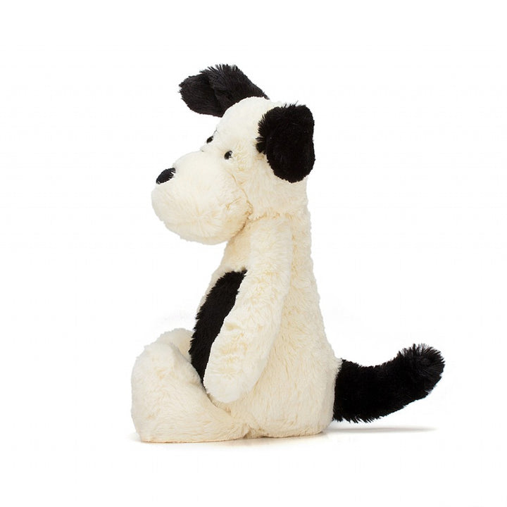 Bashful Black & Cream Puppy - Medium