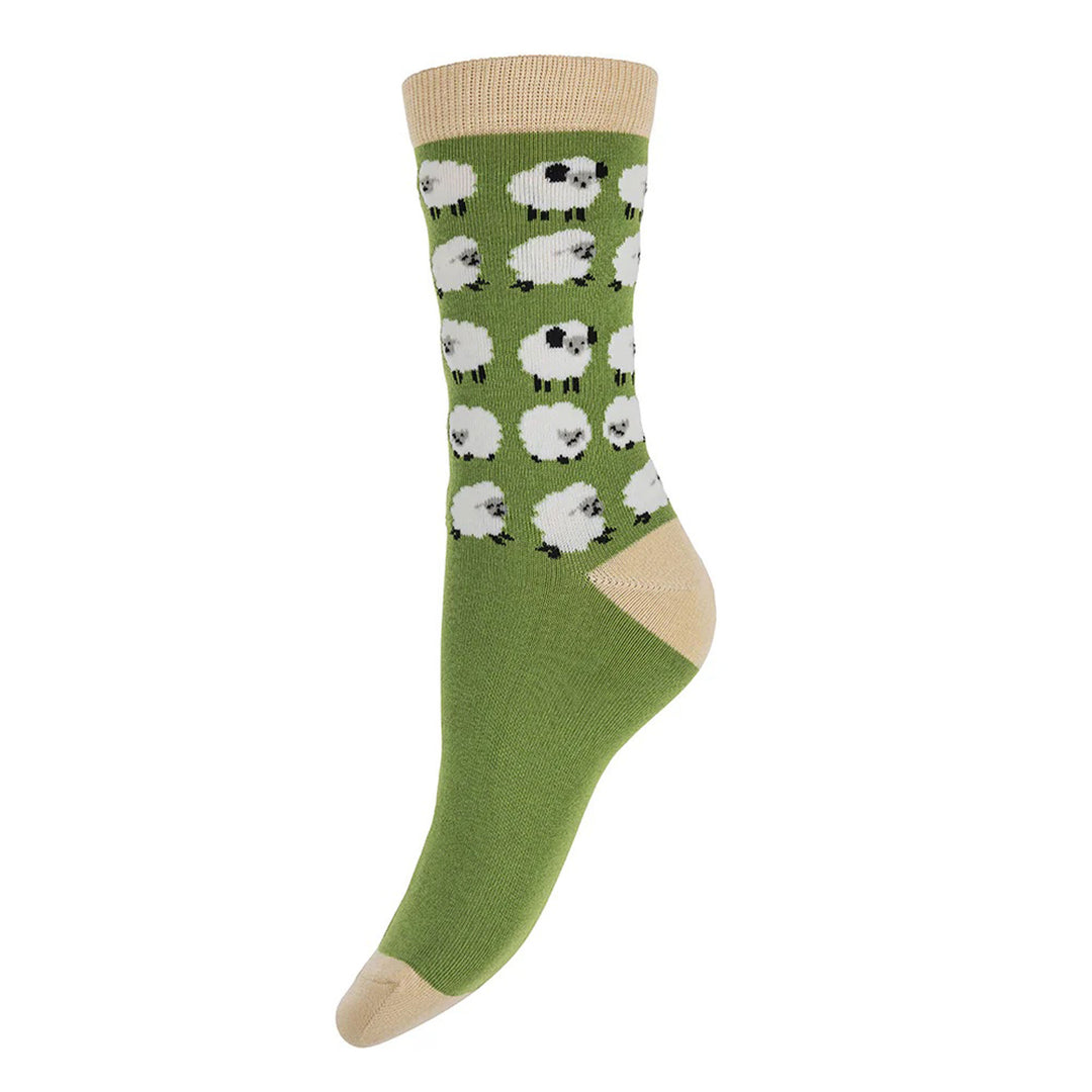 Flock of Sheep Bamboo Socks