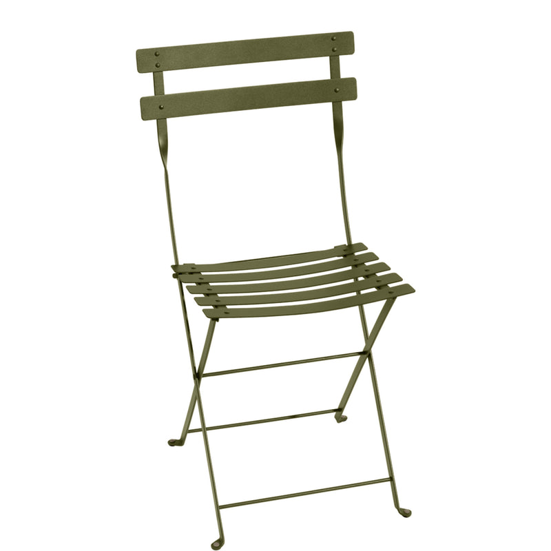 Bistro Metal Outdoor Chair in Pesto