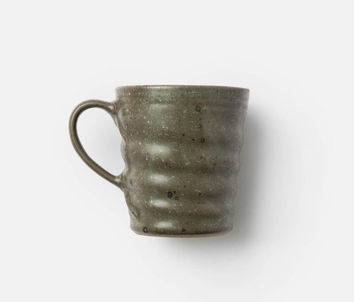 Hayes Mug Gray Salt Glaze Stoneware