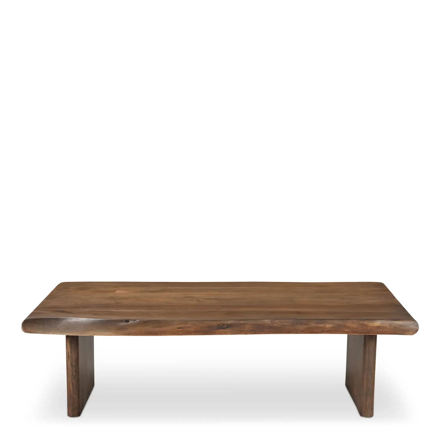 Lydia Coffee Table in Brown Acacia Wood