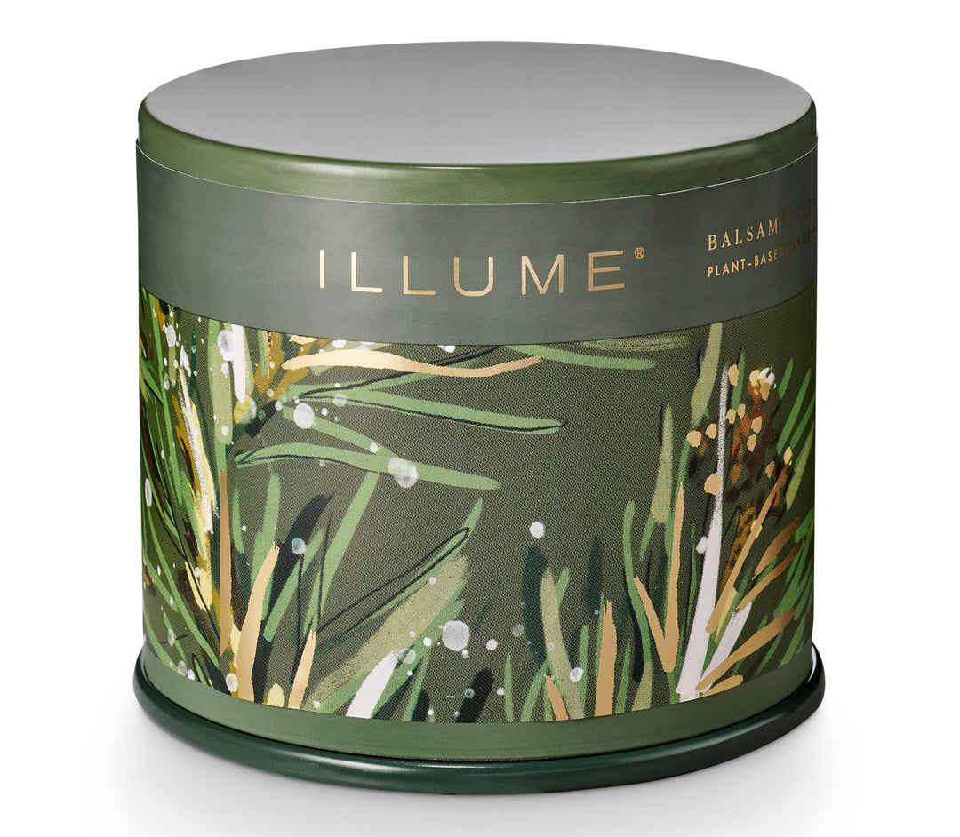 Balsam & Cedar Demi Vanity Tin Candle
