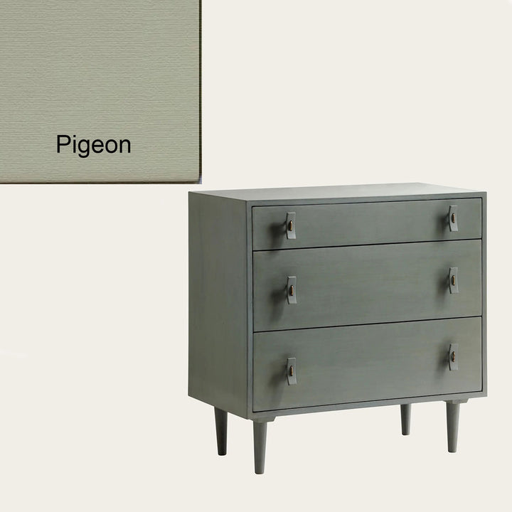 Mid Century Chest in Pigeon