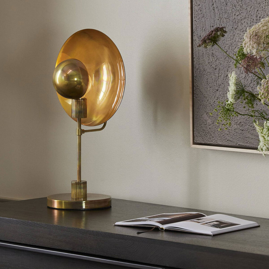 Lund Table Lamp - Burt Brass