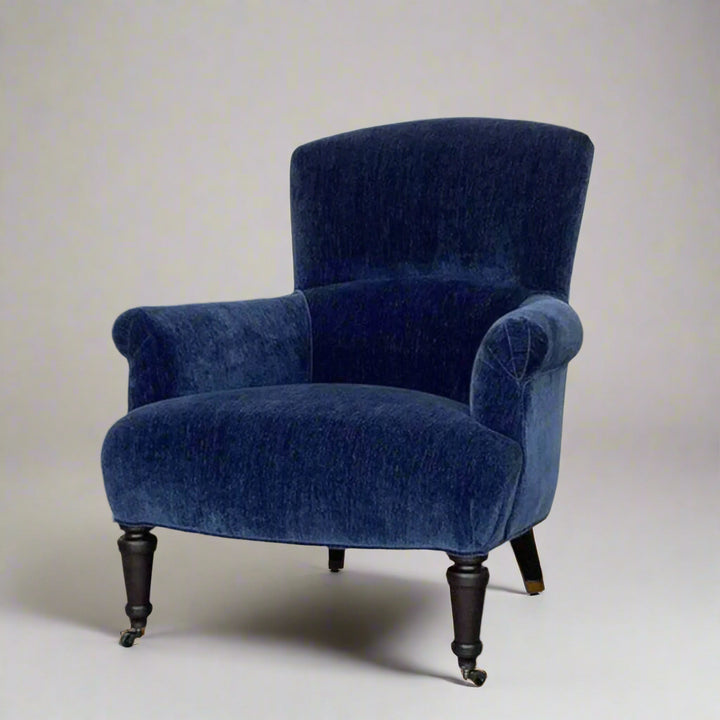 Miranda Chair Upholstered Everest Ink by Lee Industries