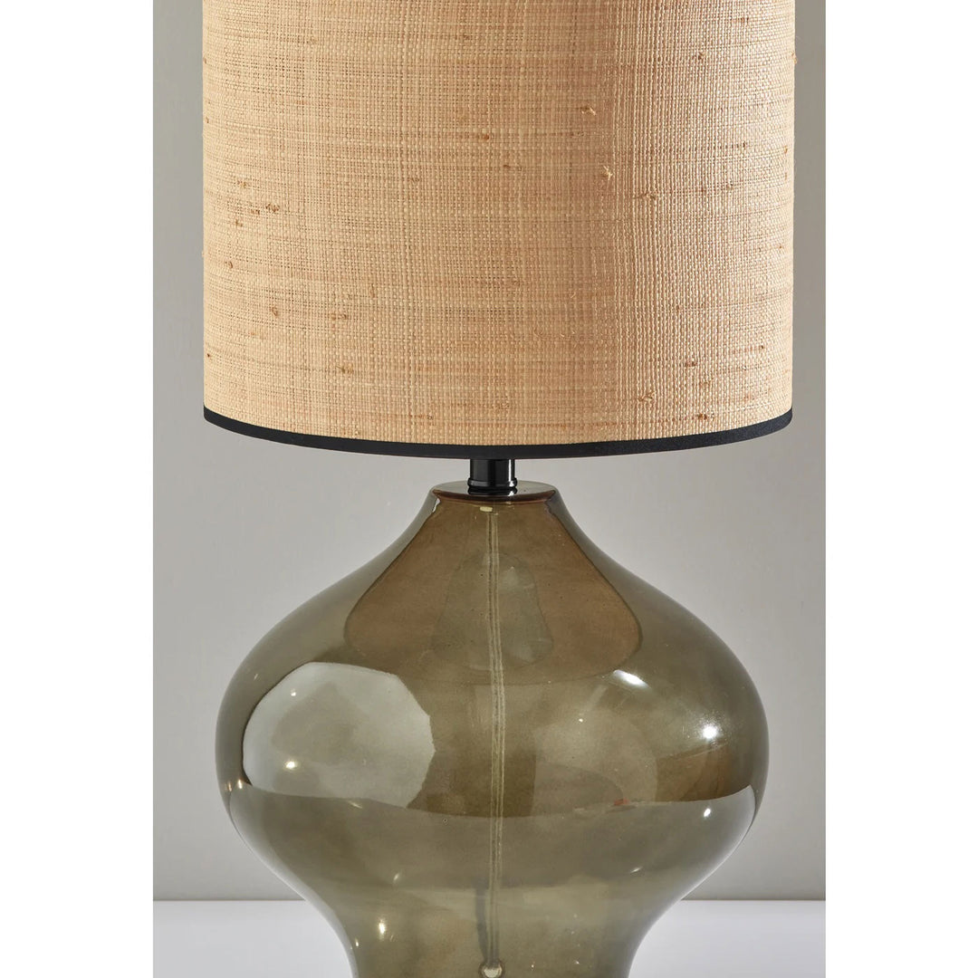 Emma Large Table Lamp Green