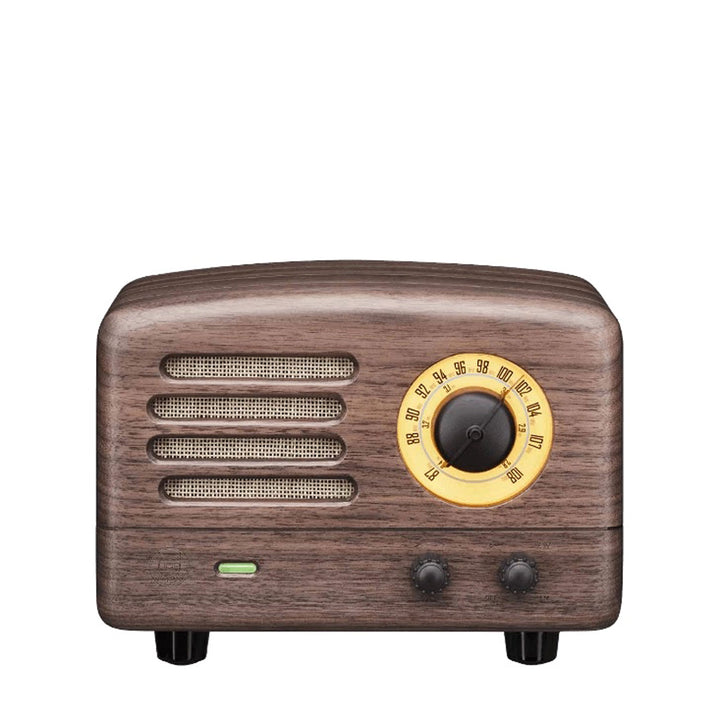 Utopia Wood Retro Portable FM Bluetooth Radio