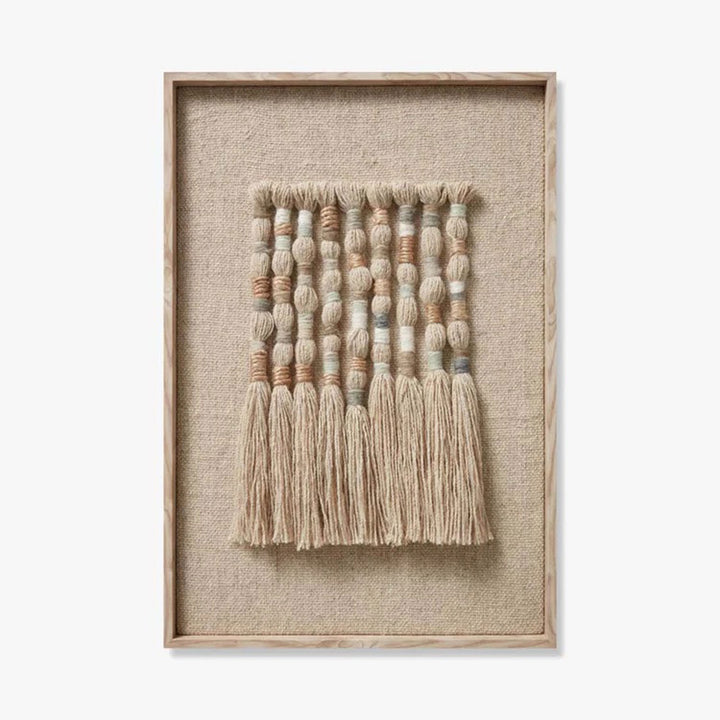 Fresh Air Framed Wall Decor in Beige/Blue