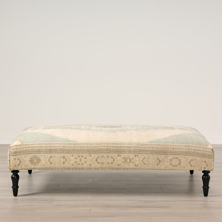 Vintage Rug Ottoman 40x65 (0815-B)