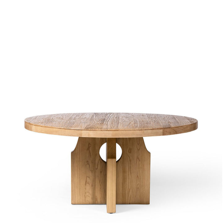 Arlington Round Dining Table in Natural Elm (60")