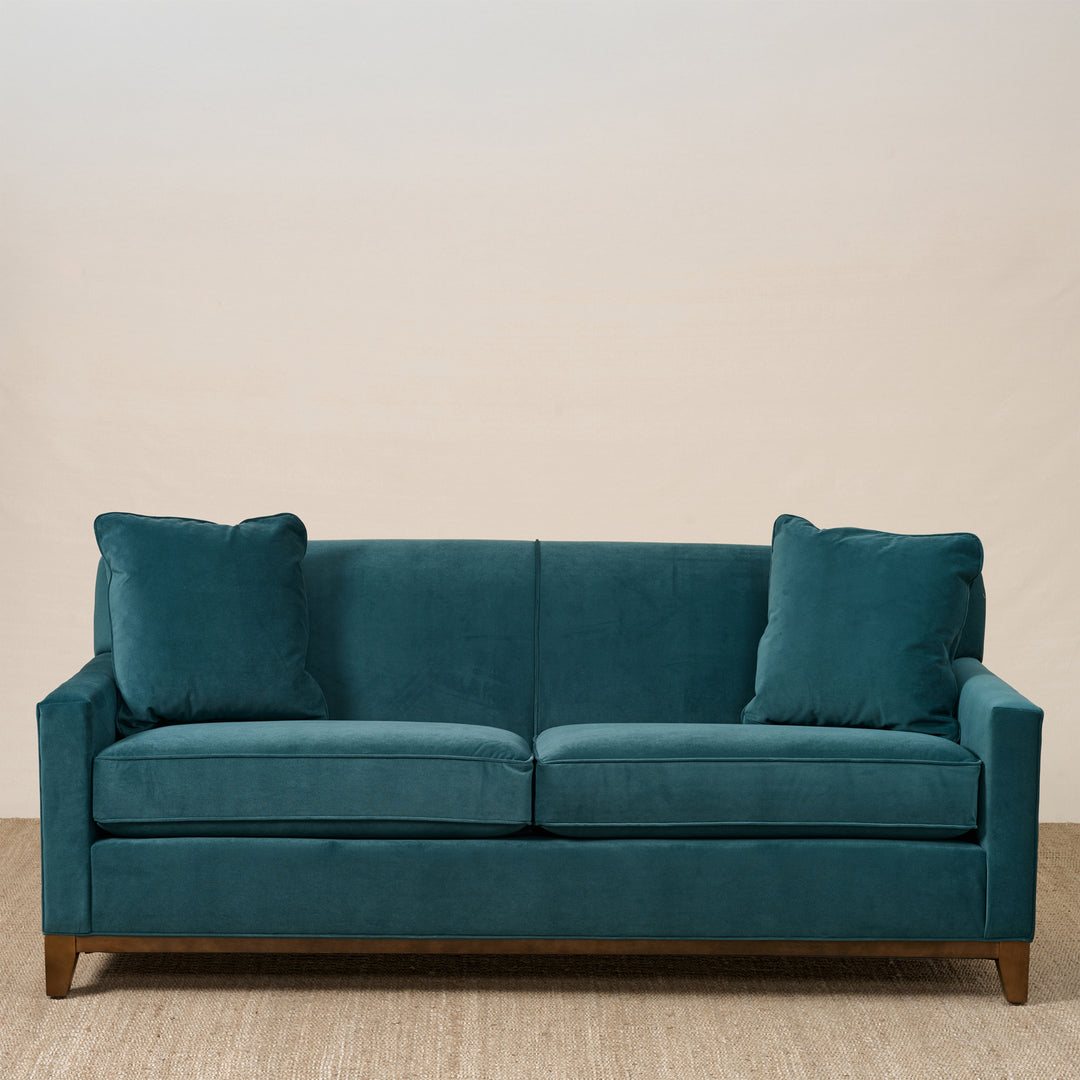 Martin Sofa in Azure Blue (80")