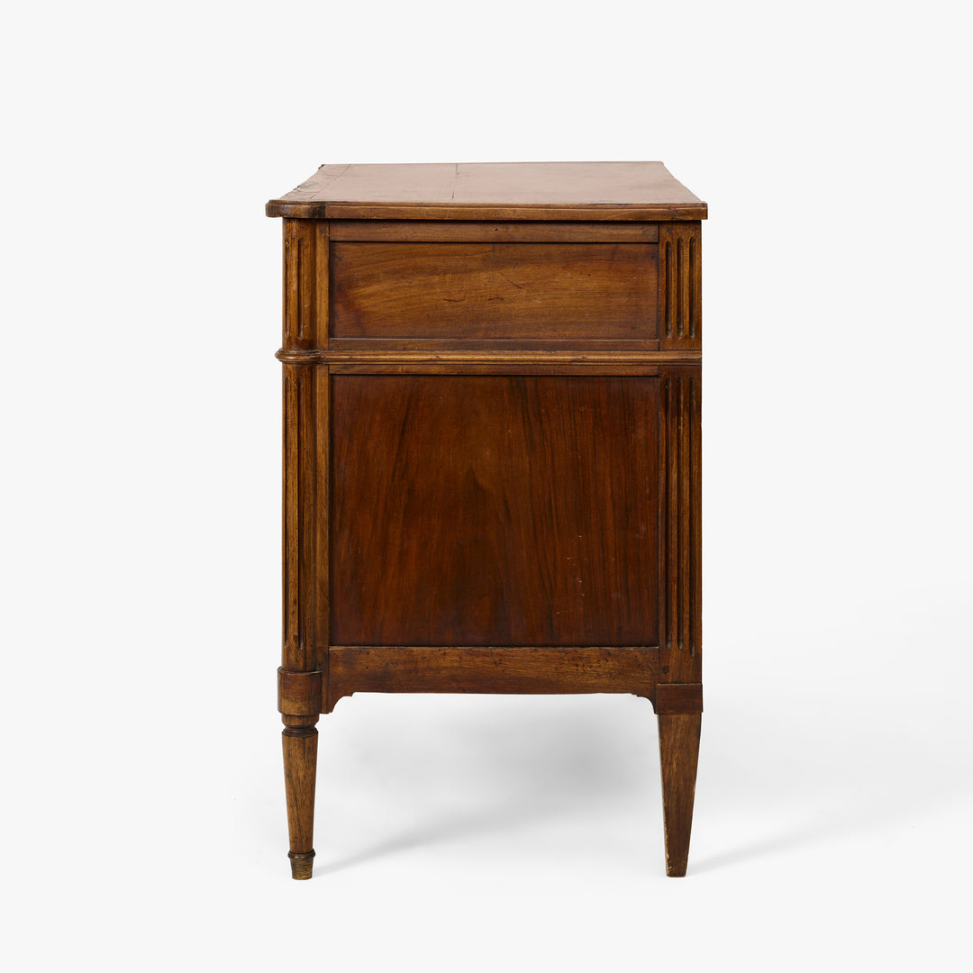 Antique French Walnut Neoclassical Commode