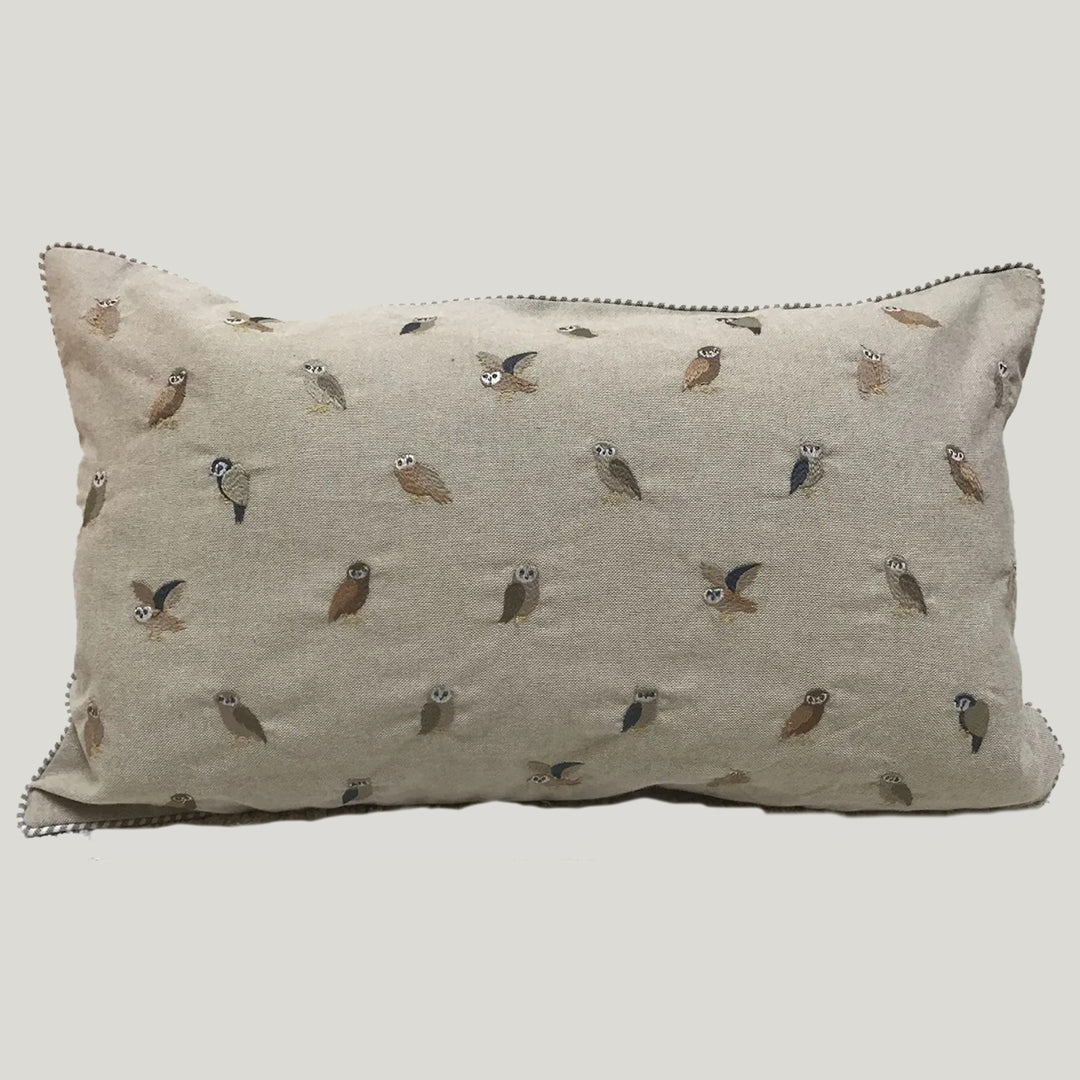 Miniature Owl 12x20 Pillow