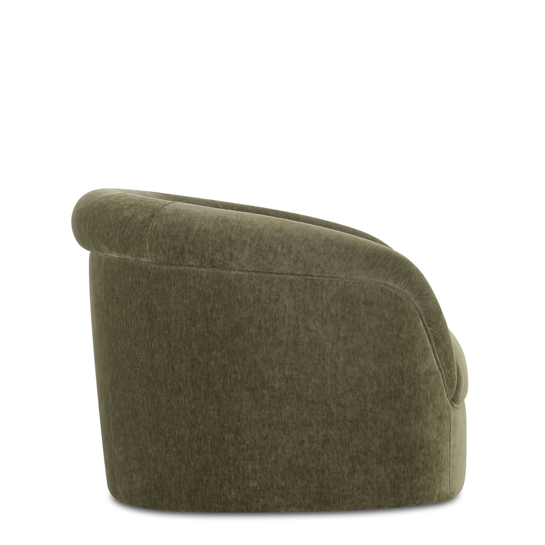 Taylour Lounge Chair in Dark Green