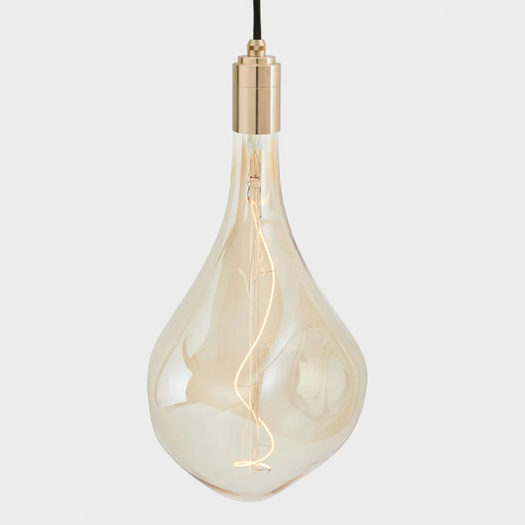 Brass Plug & Play Pendant with Voronoi III US