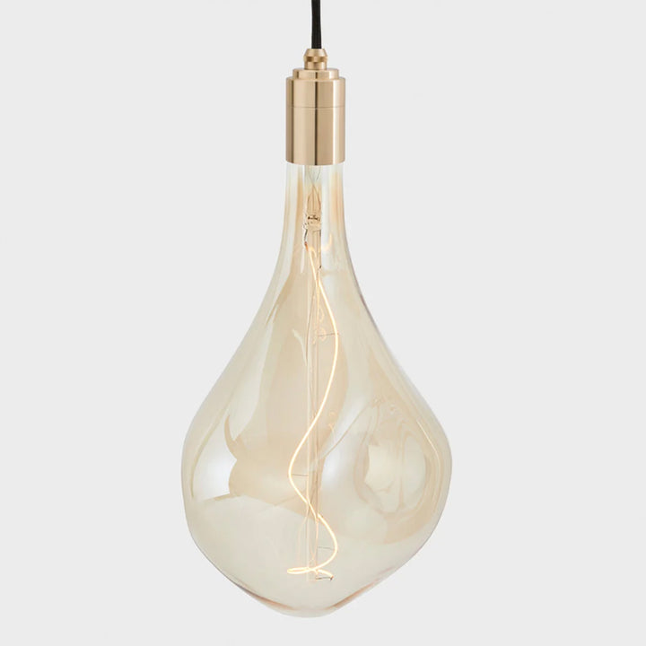 Brass Plug & Play Pendant with Voronoi III US