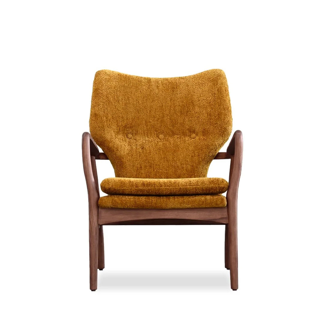 Ileen Lounge Chair in Mona Gold