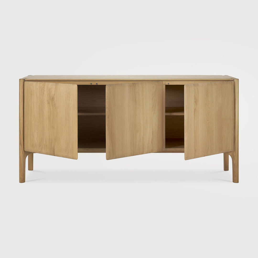 PI Sideboard in Oak with 3 Doors (69")