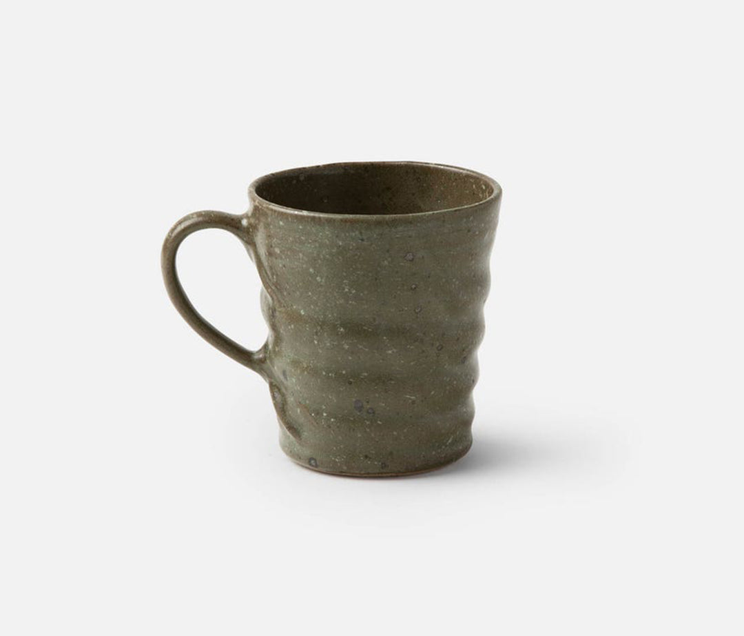 Hayes Mug Gray Salt Glaze Stoneware