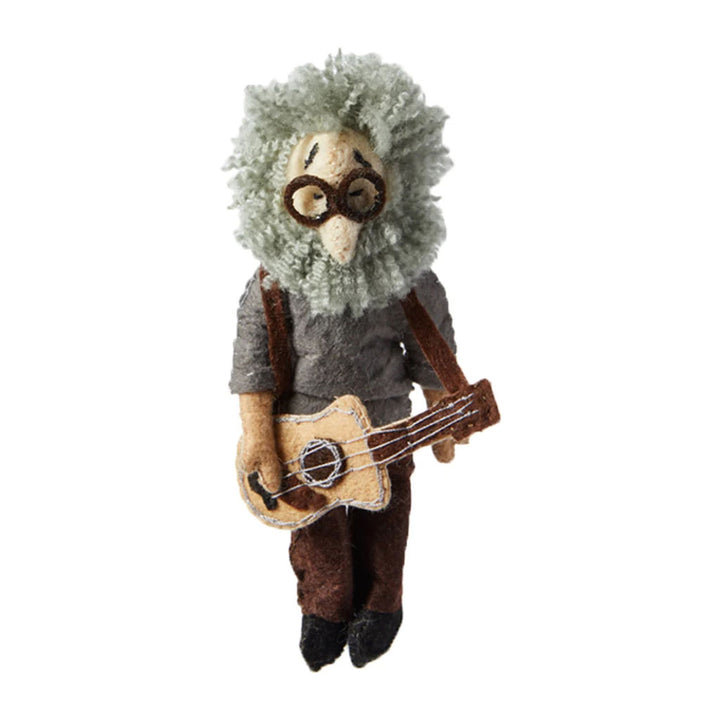 Jerry Garcia Felt Ornament Handmade