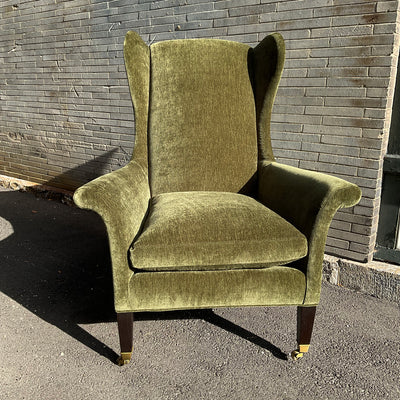 Kamala Wing Chair in Everest Forest by Lee Industries