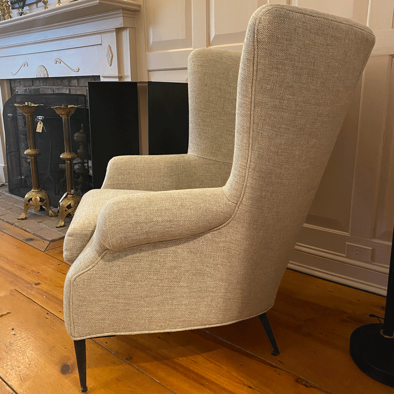 Melrose Chair in Bellamy Oatmeal By Cisco Home