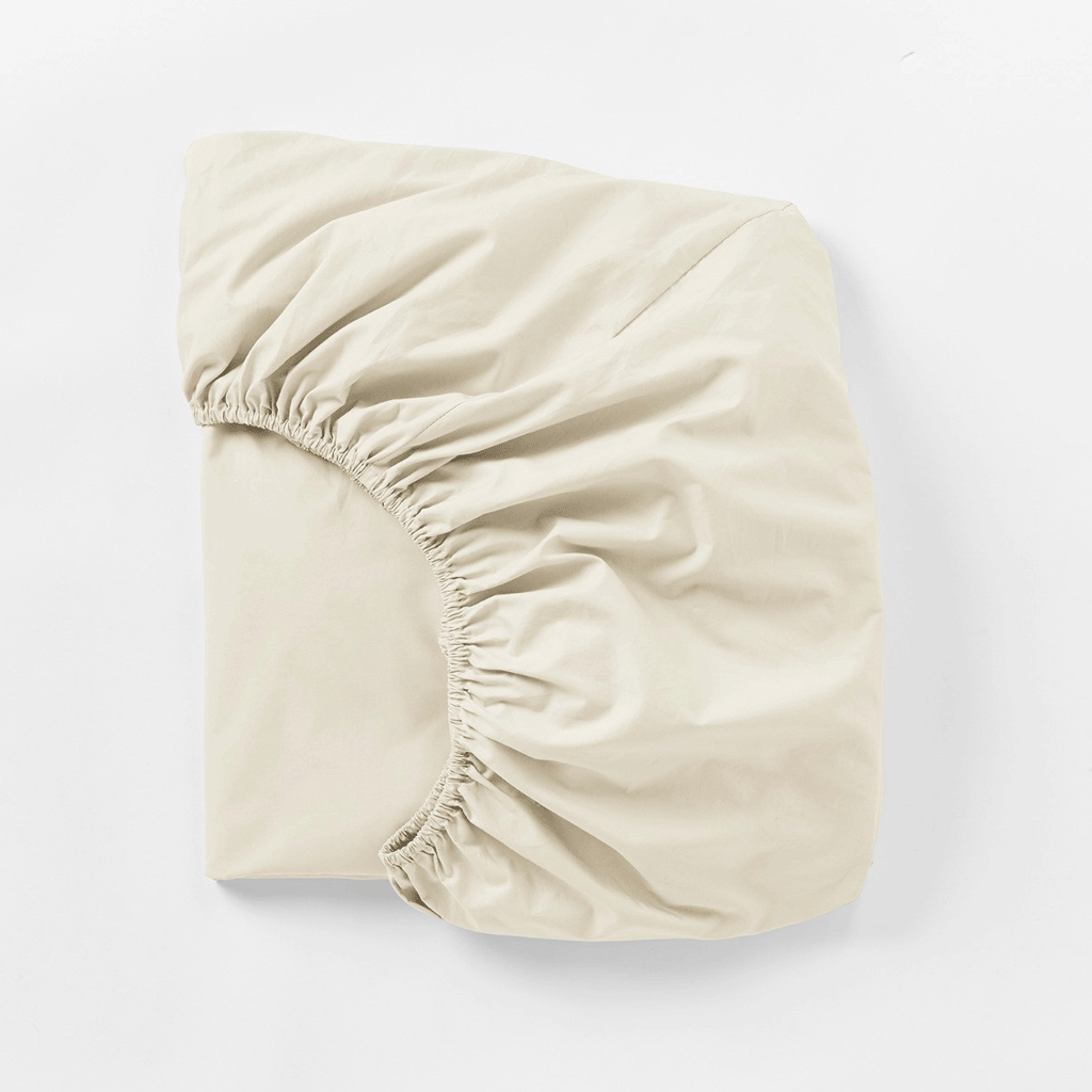 300 Thread Count Organic Percale Sheets King in Undyed by Coyuchi