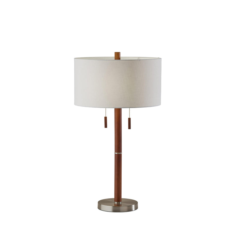 Madeline Table Lamp in Walnut