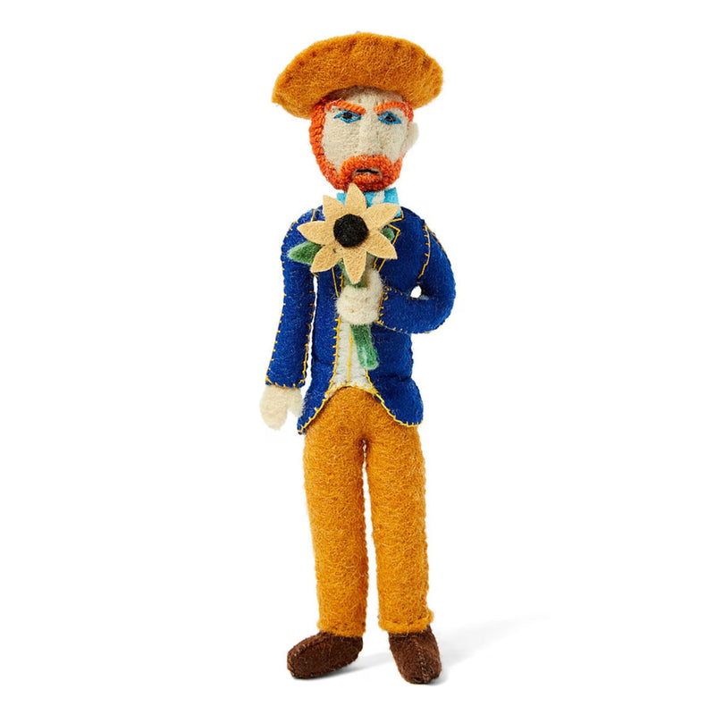 Vincent Van Gogh Felt Ornament Handmade