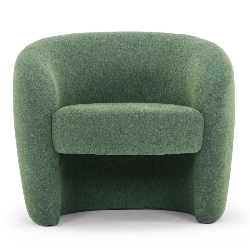 Bobbi Accent Chair Upholstered in Icon Dark Green