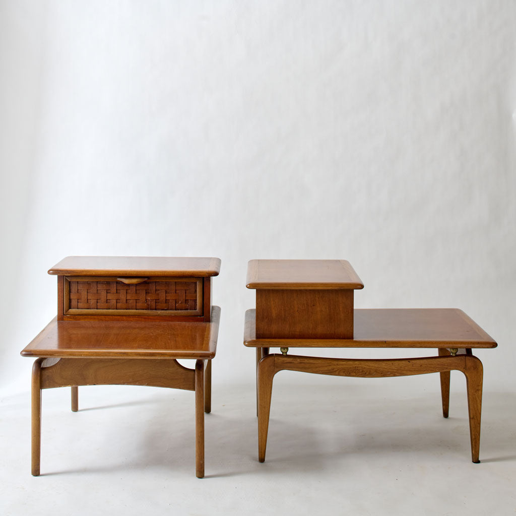 Vintage Pair of Mid Century Modern Lane End Tables - Thumbnail 2