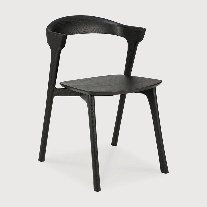 Oak Bok Black Dining Chair by Ethnicraft