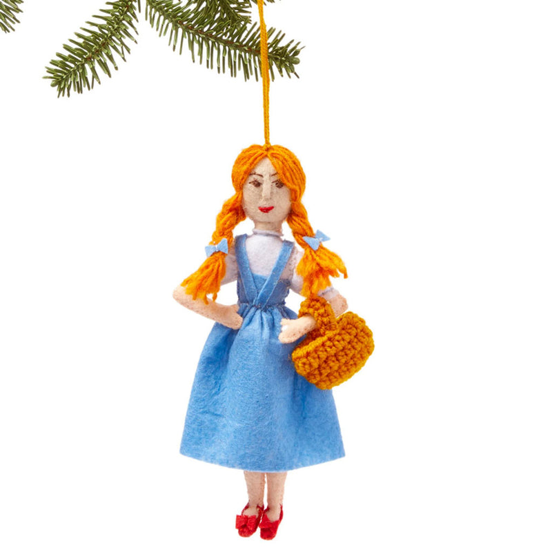 Dorothy (Judy Garland) Felt Ornament Handmade