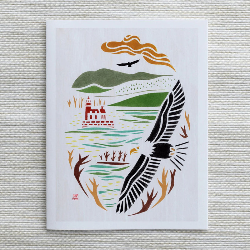 Boxed Set Birds of the Hudson Valley Cards - Hummingbird Olana