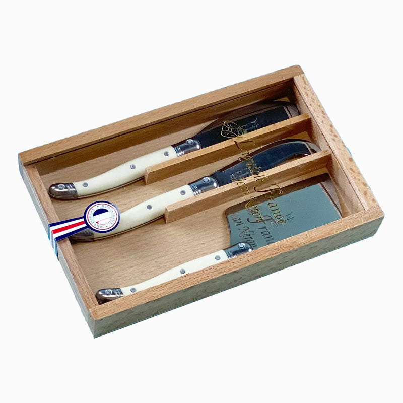 Laguiole Ivory Cheese Utensils
