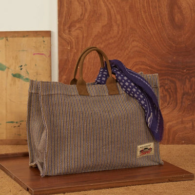 Tote Bag N°39 Stripes Rem Violette by Moismont