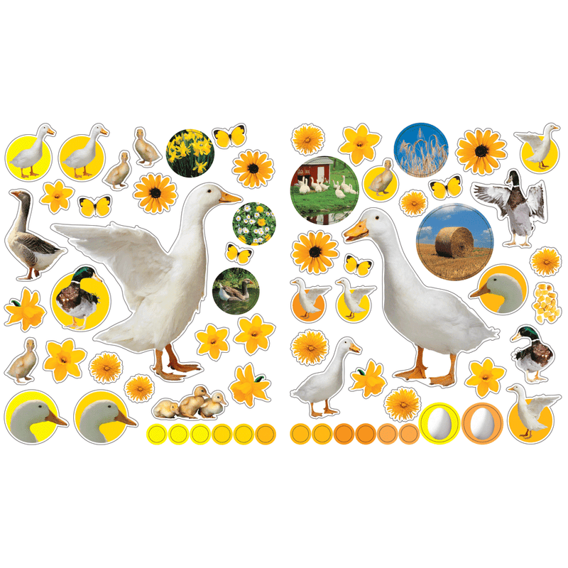Eyelike On the Farm Sticker Book 400 Reusable Stickers Inspired by Nature